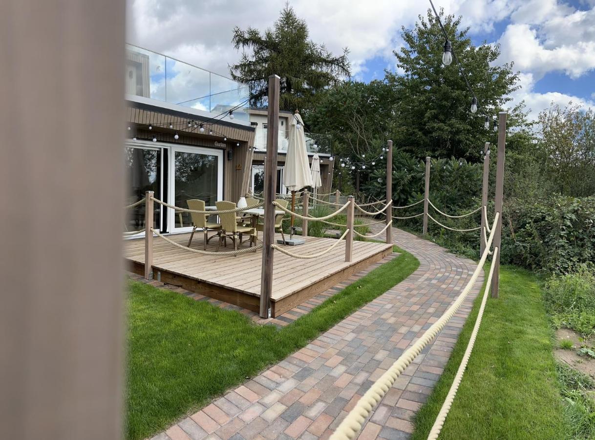 Lieblingsplatz Parey - Ferienhaus Am See Buitenkant foto